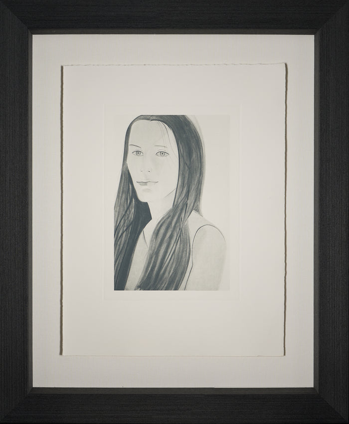 Alex Katz - Female Portrait