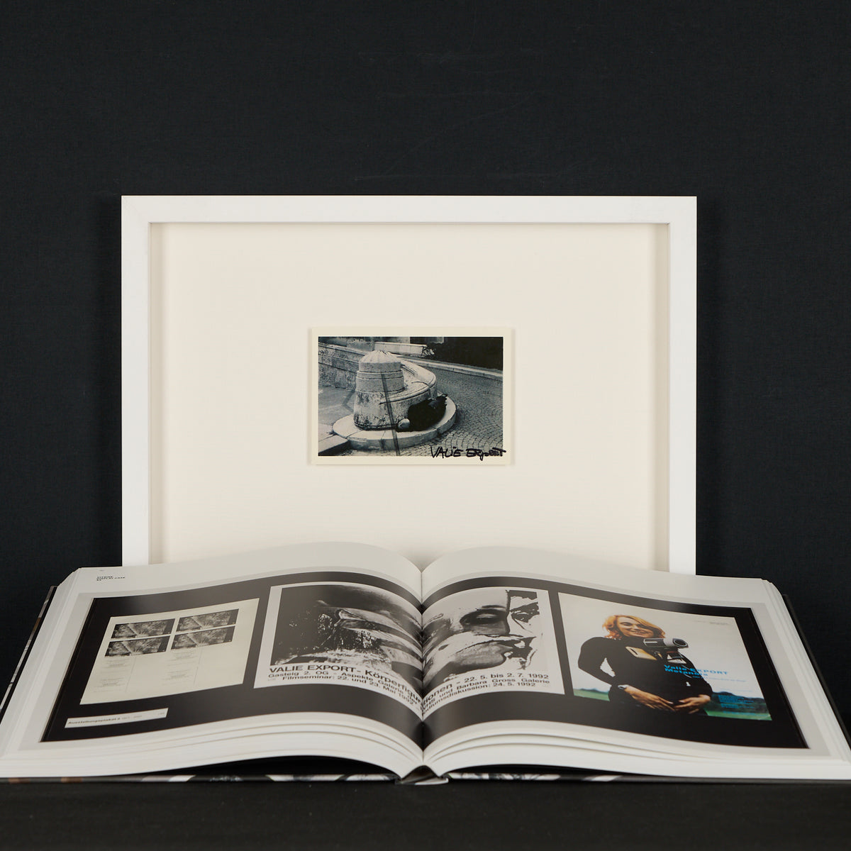 Valie Export - Signed Art Card with Art Book