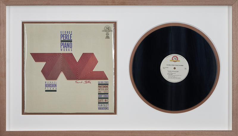 Frank Stella - Cover Art : George Perle – Piano Works