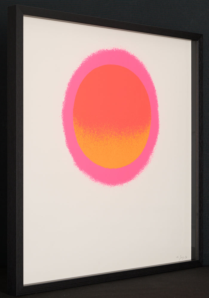 Rupprecht Geiger –  Neon Pink Circular