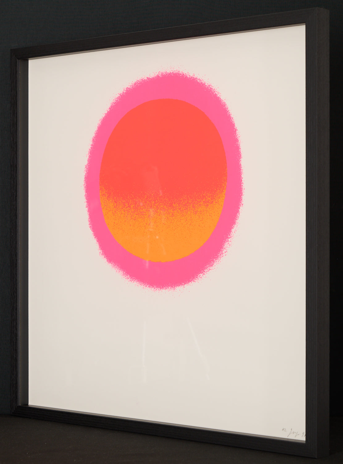 Rupprecht Geiger –  Neon Pink Circular