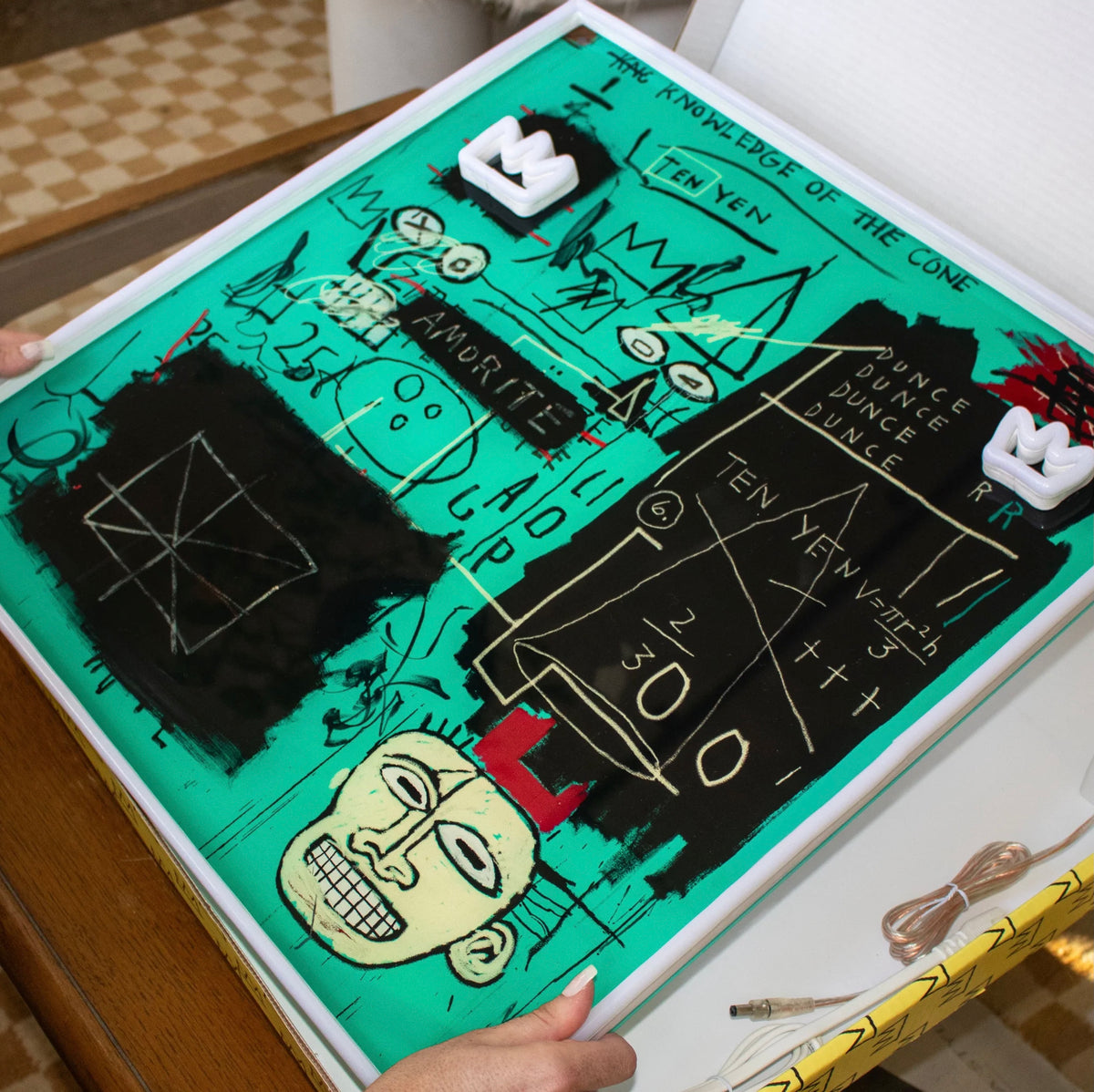 Jean Michel Basquiat - Equals Pi