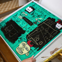 Jean Michel Basquiat - Equals Pi