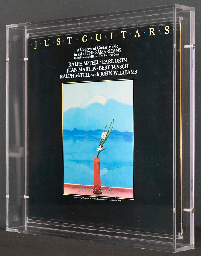 David Hockney  - Signed Cover Art for JUST GUITARS
