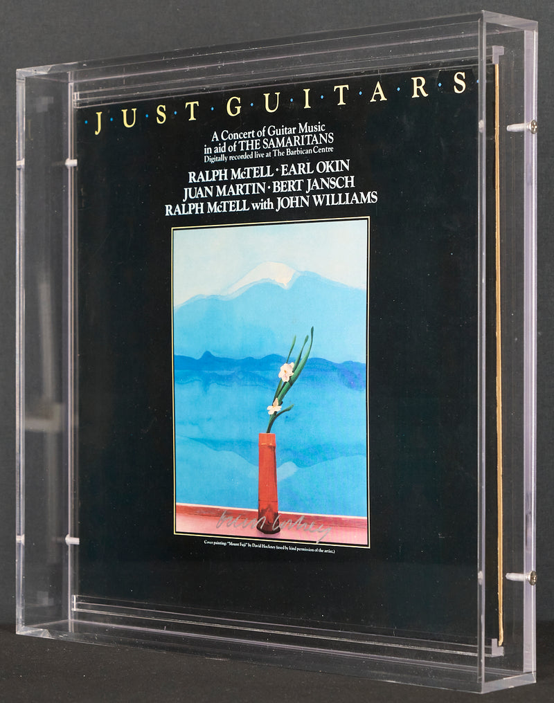 David Hockney  - Signed Cover Art for JUST GUITARS