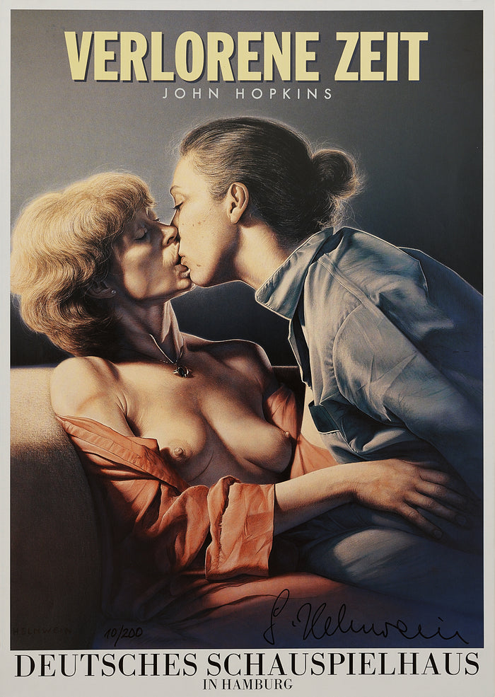 Gottfried Helnwein - Signed Promotional Theater Poster