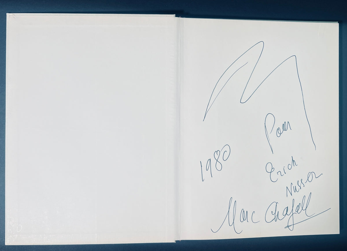 Marc Chagall -  Signed and dedicated Art Book “Chagall”