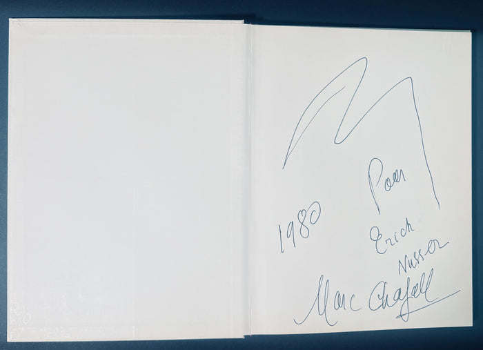 Marc Chagall -  Signed and dedicated Art Book “Chagall”