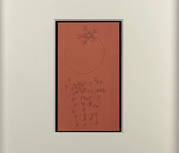 James Lee Byars - Original Drawing