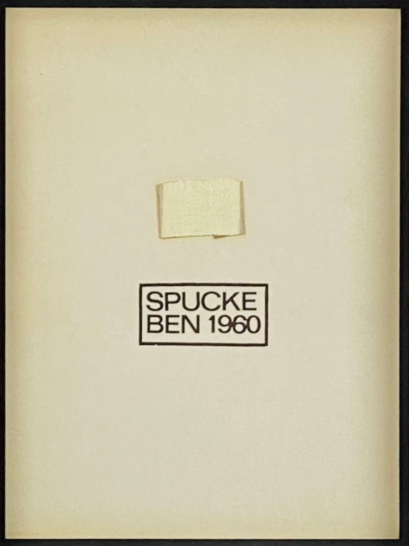 Ben Vautier - SPUCKE