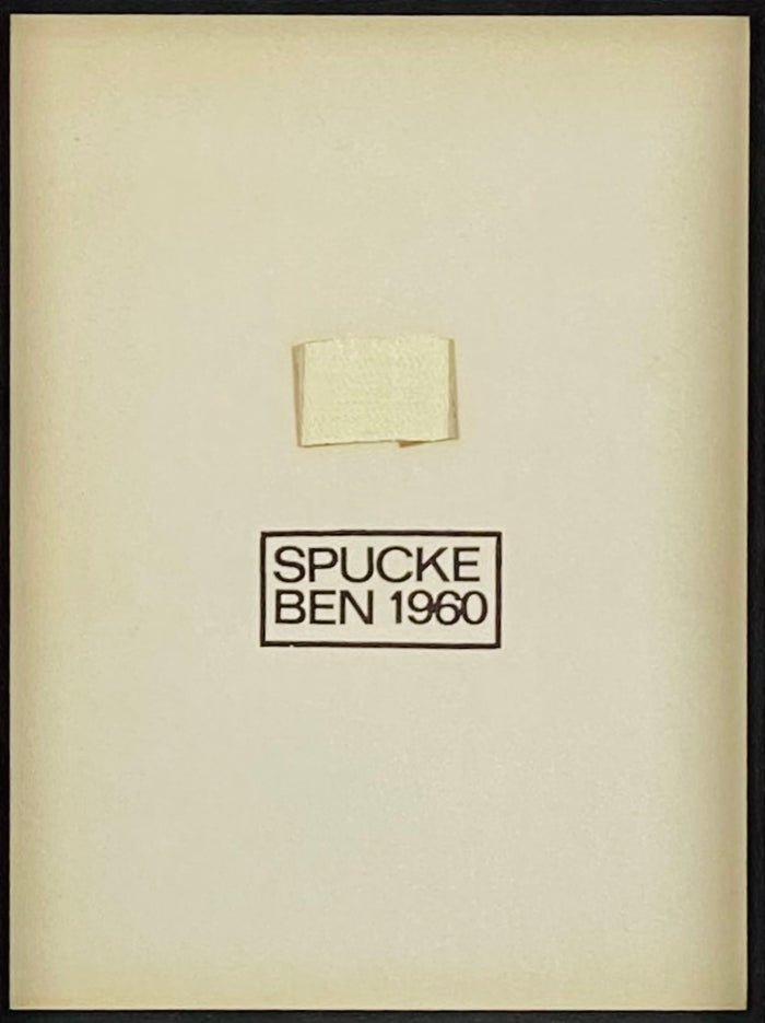 Ben Vautier - SPUCKE