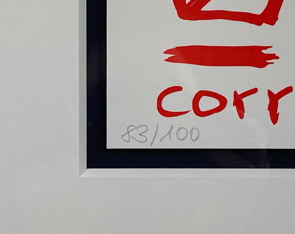 A.R. Penck  - CORRECTOR Red