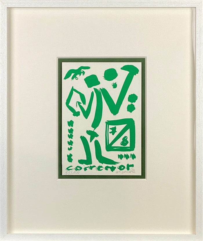 A.R. Penck  - CORRECTOR Green