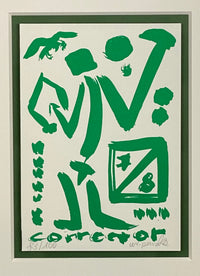 A.R. Penck  - CORRECTOR Green