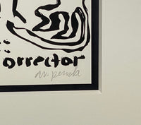 A.R. Penck  - CORRECTOR Black
