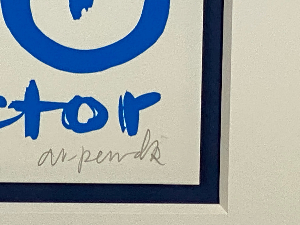 A.R. Penck - CORRECTOR Blue