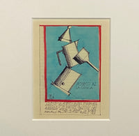 Aldo Rossi - Original Drawing "La caffettiera conica"