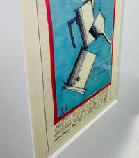 Aldo Rossi - Original Drawing "La caffettiera conica"