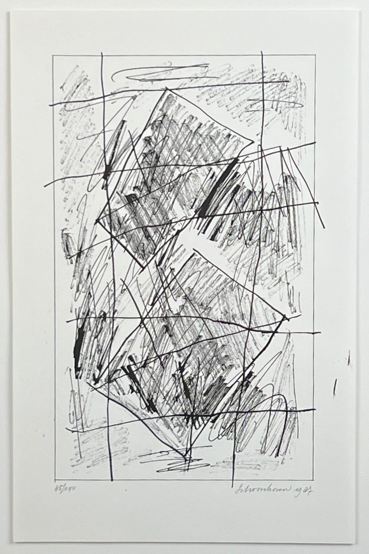 Jan Schoonhoven - Untitled