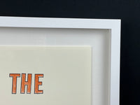 Lawrence Weiner - "The salt of the earth mingled with the salt of the sea" 