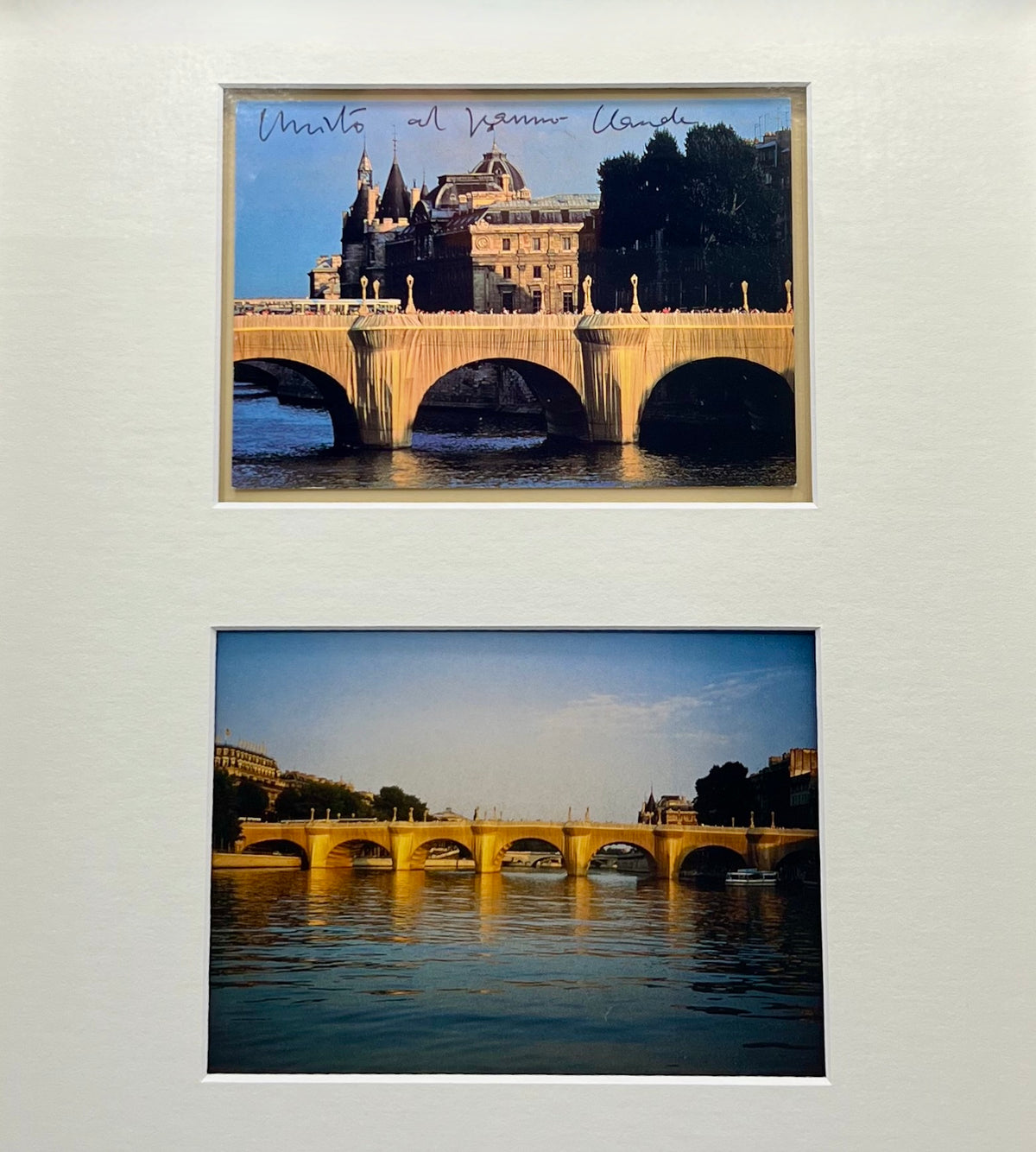 Christo and Jeanne-Claude - The Pont Neuf Wrapped