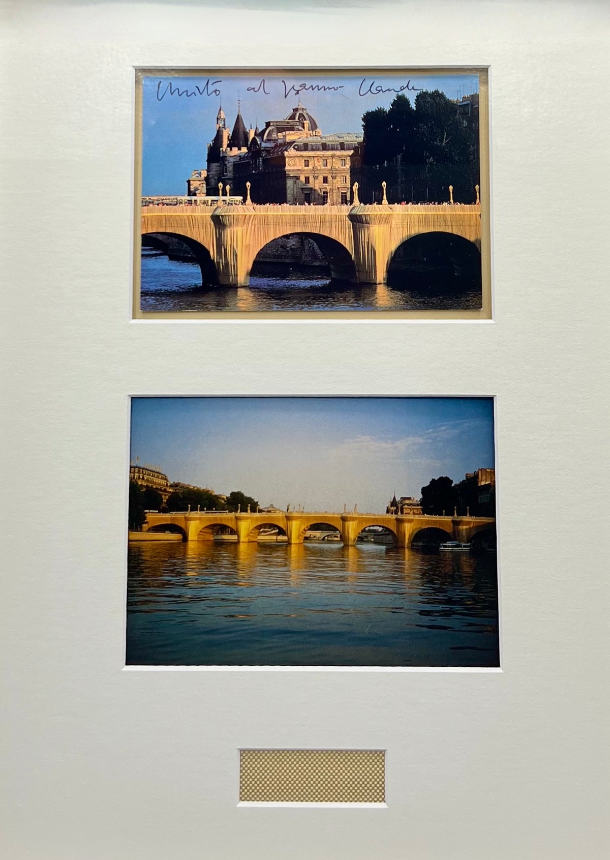 Christo and Jeanne-Claude - The Pont Neuf Wrapped