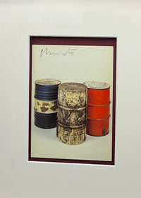 Christo and Jeanne-Claude - Oil Barrels