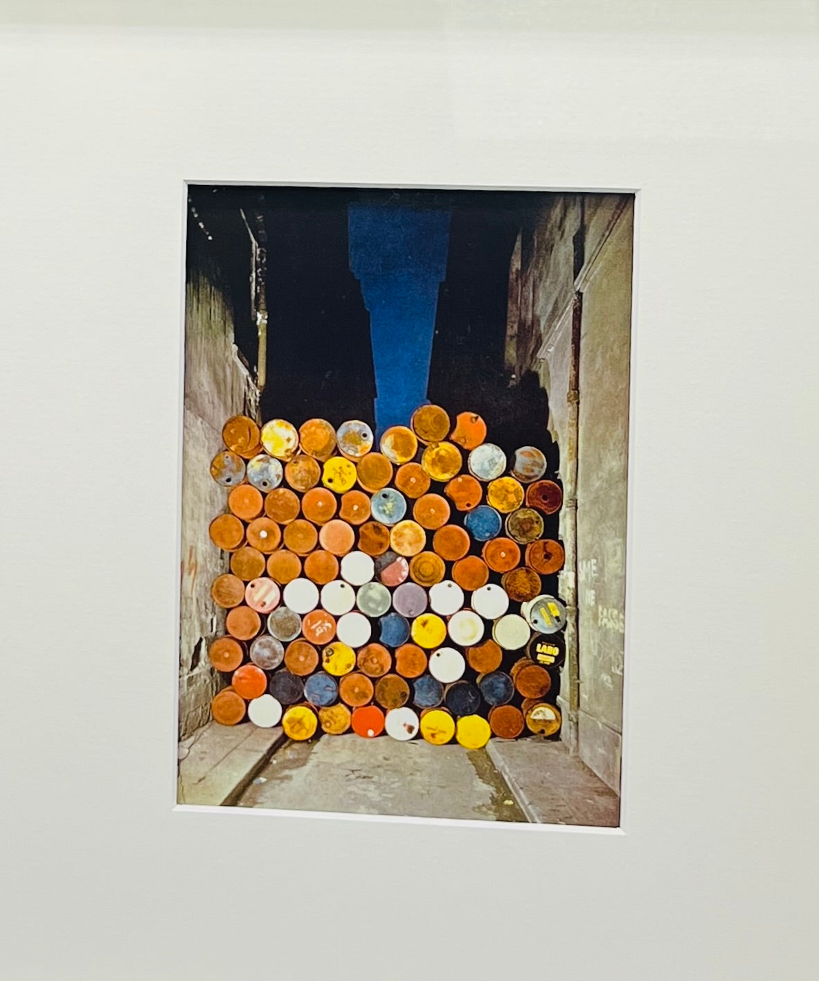 Christo and Jeanne-Claude - Oil Barrels