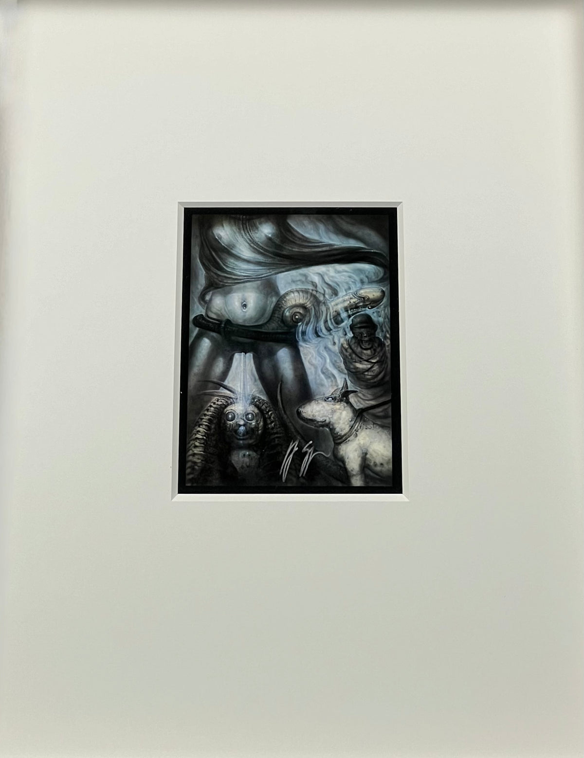 HR Giger - signed Art Card