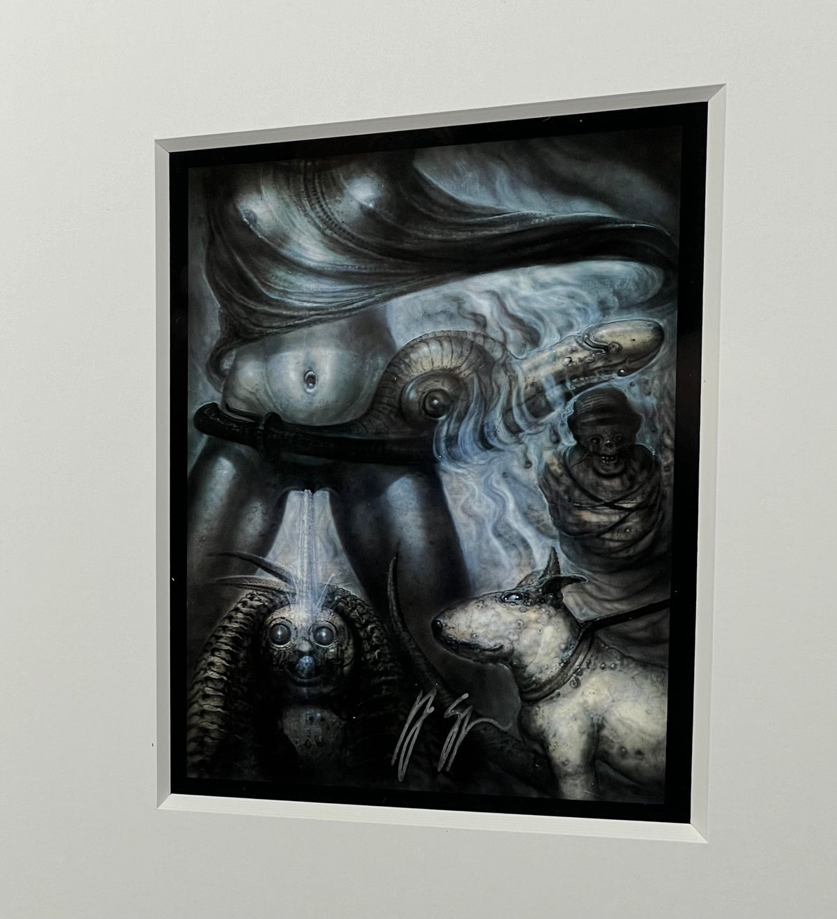 HR Giger - signed Art Card