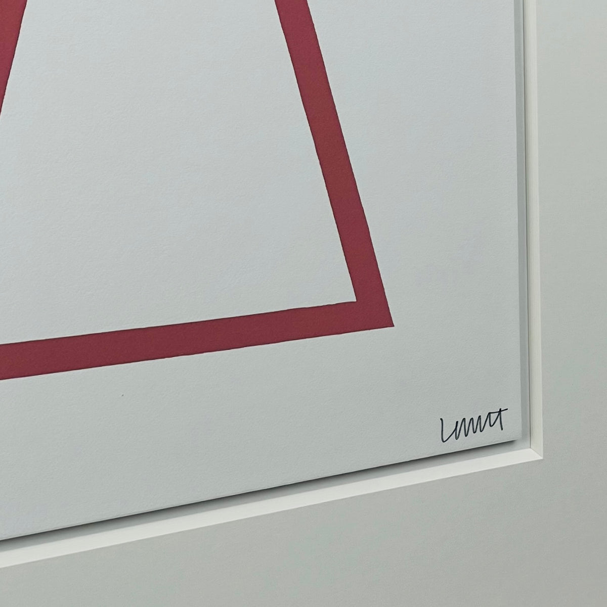 Sol LeWitt  - "Five Geometric Figures in Five Colors"