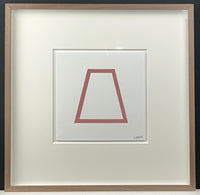 Sol LeWitt  - "Five Geometric Figures in Five Colors"
