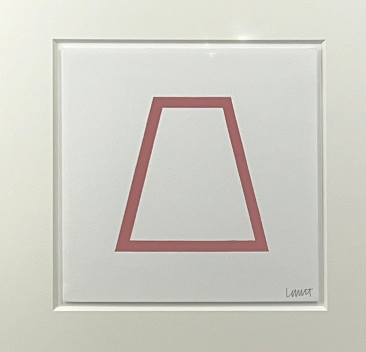 Sol LeWitt  - "Five Geometric Figures in Five Colors"