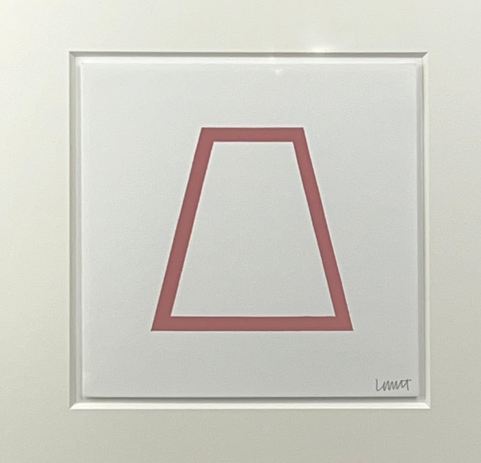 Sol LeWitt  - "Five Geometric Figures in Five Colors"