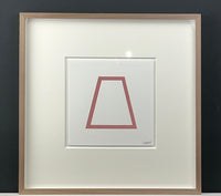 Sol LeWitt  - "Five Geometric Figures in Five Colors"