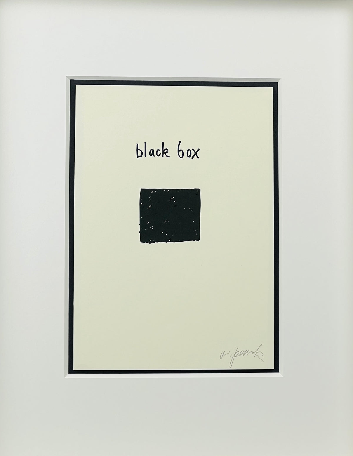 A.R. Penck - black box