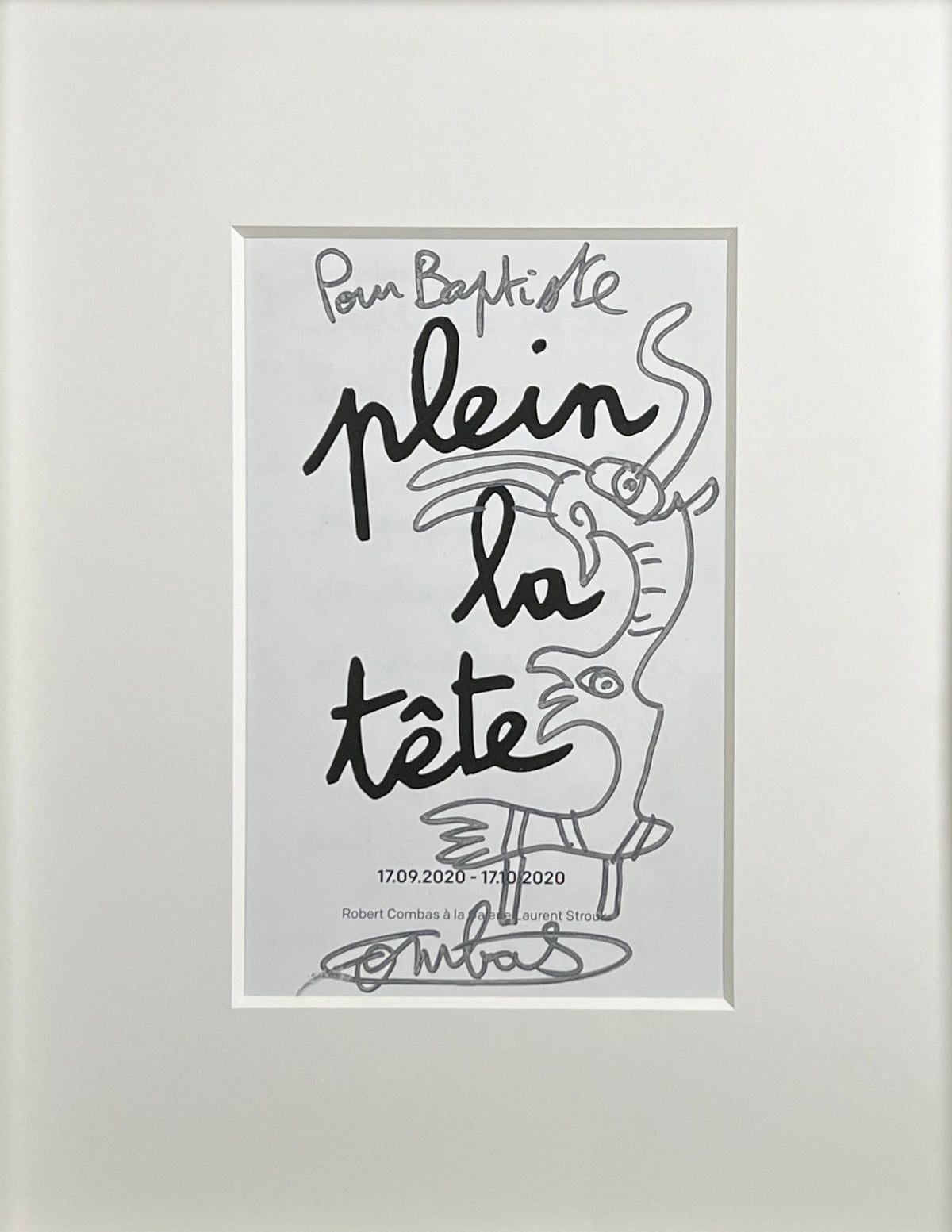 Robert Combas - Original Drawing