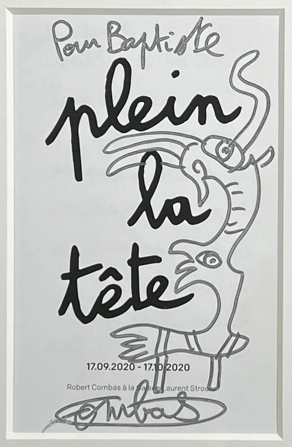 Robert Combas - Original Drawing