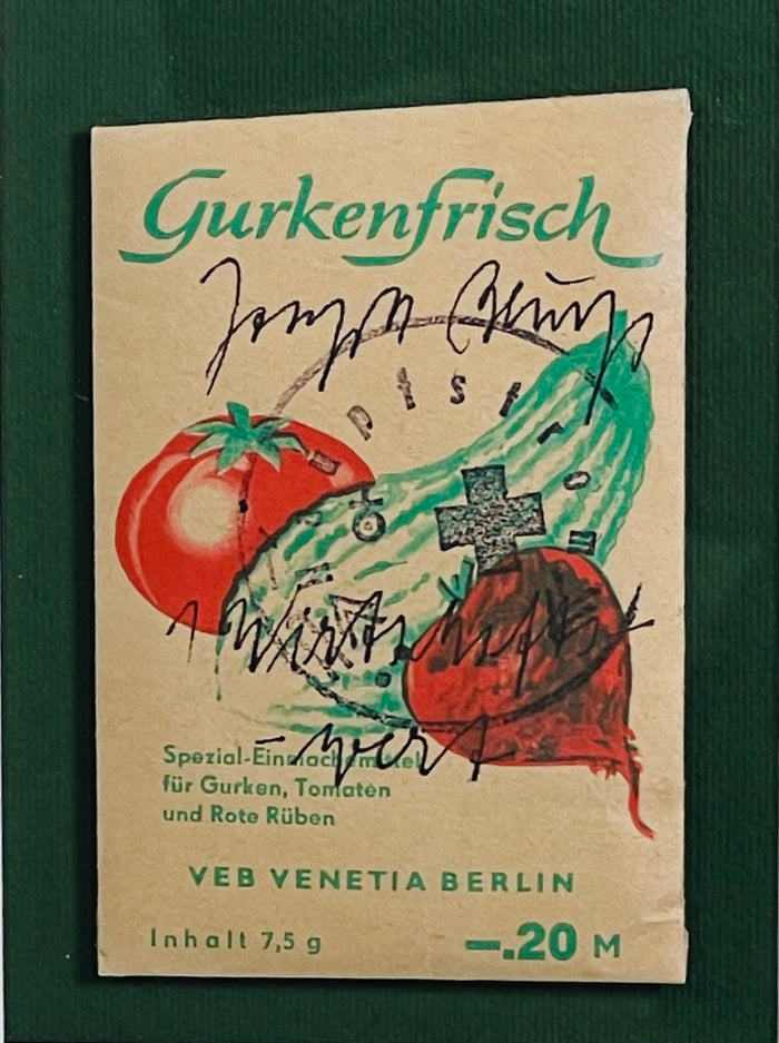 Joseph Beuys - Das Wirtschaftswert-Prinzip