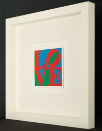 Robert Indiana - LOVE  (red/green/blue )