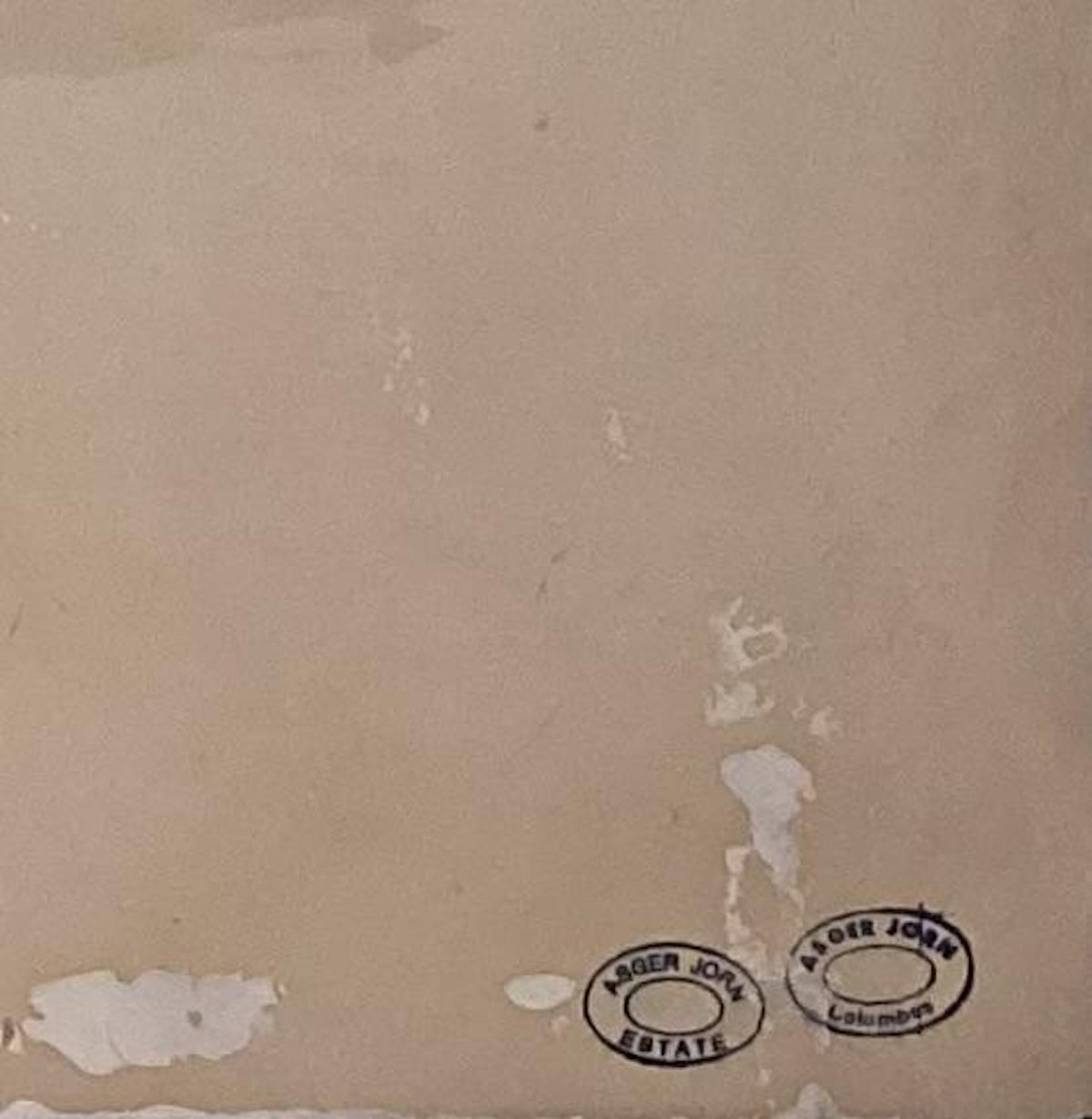 Asger Jorn - Gouache