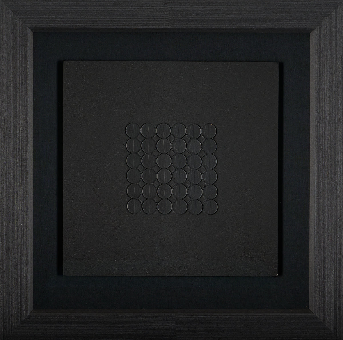 Jan Henderikse - Unique work : Black Coins