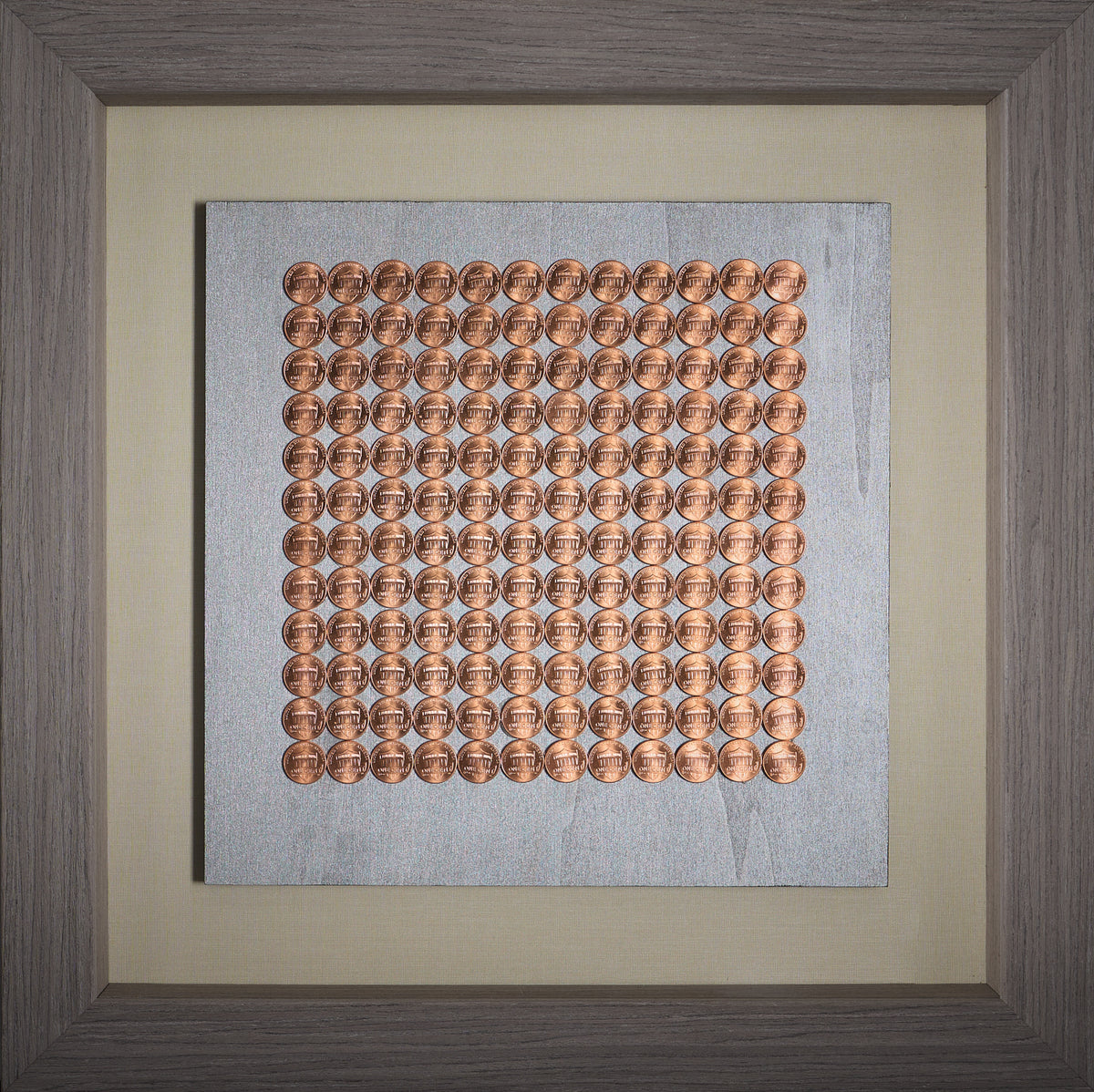 Jan Henderikse - Unique work : one Cent US Coins