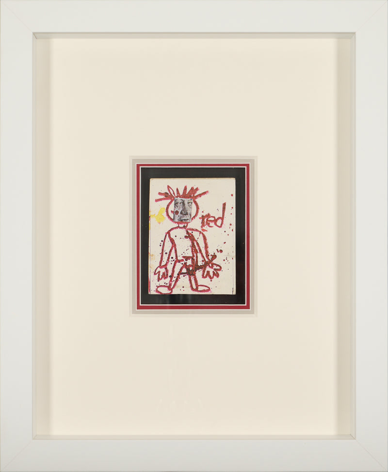 Jean-Michel Basquiat – Original Mixed Media