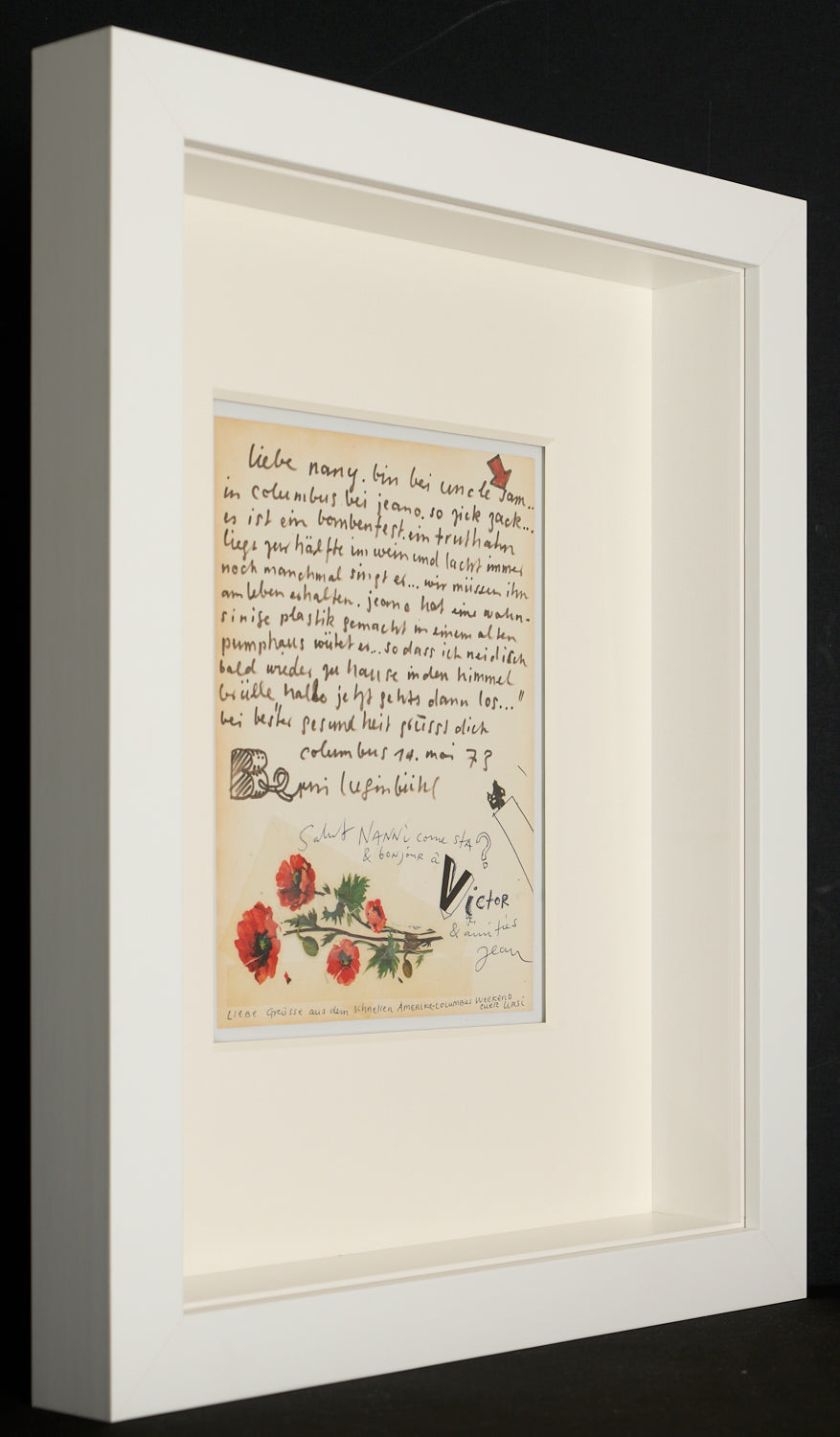 Jean Tinguely – Original Mixed media on paper