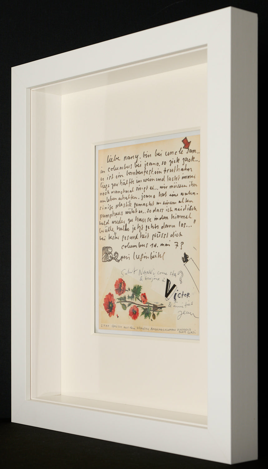 Jean Tinguely – Original Mixed media on paper