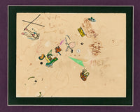 Jean Tinguely – Original Mixed Media on paper