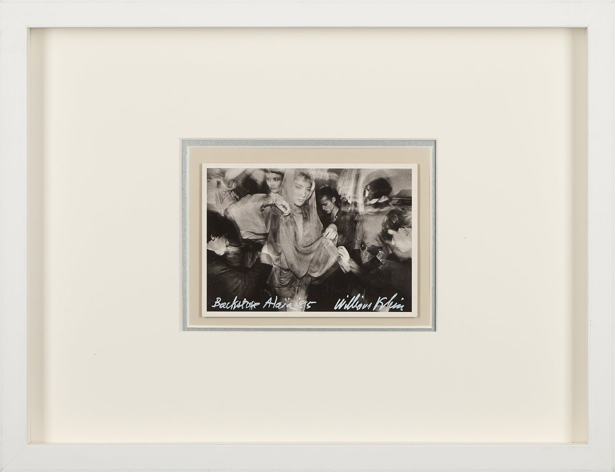 William Klein - Backstage Alaïa