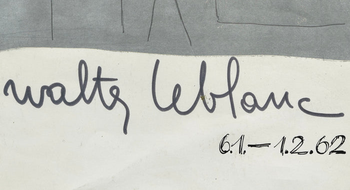 Walter Leblanc - Mixed Media Relief