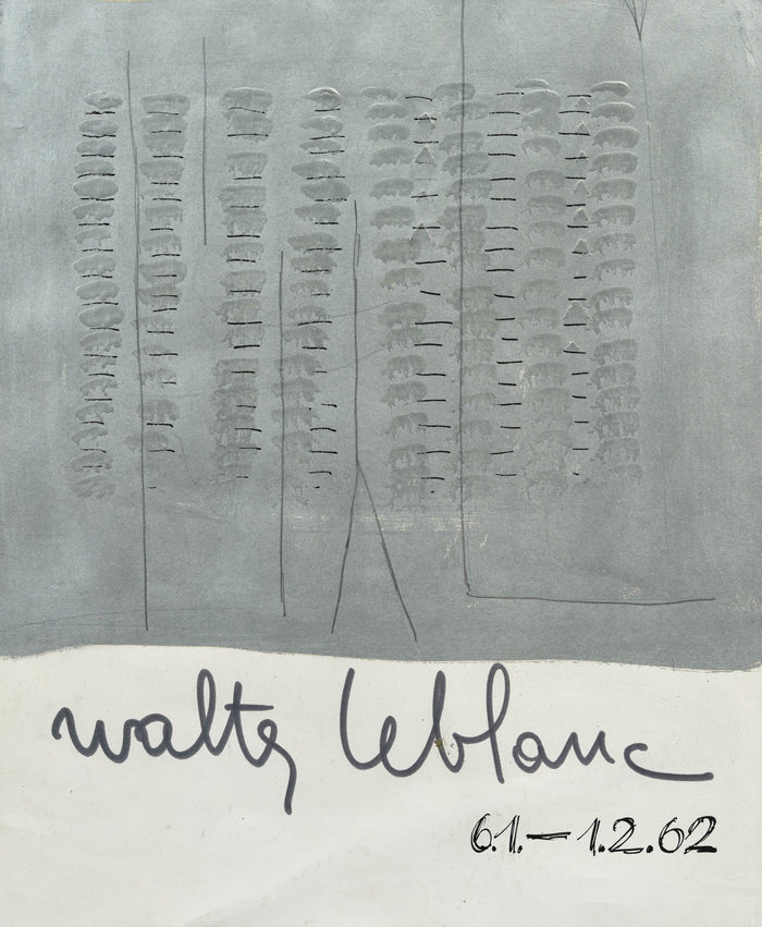 Walter Leblanc - Mixed Media Relief